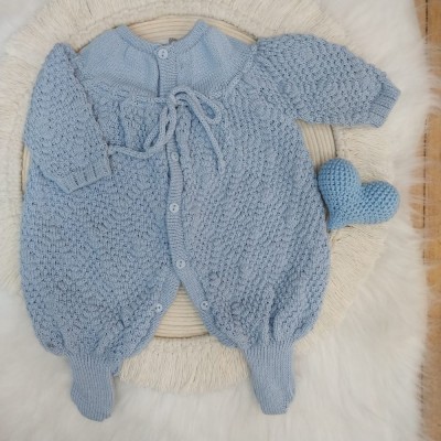 Macacão Pimpão Azul Bebê