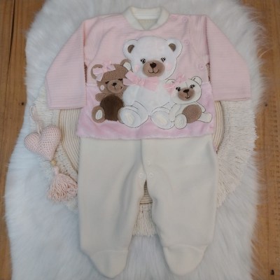 Macacão Microsoft Urso Menina