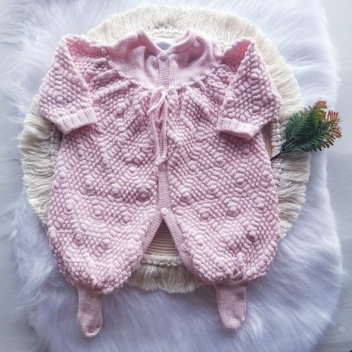 Macacão Pimpão Rosa Bebê