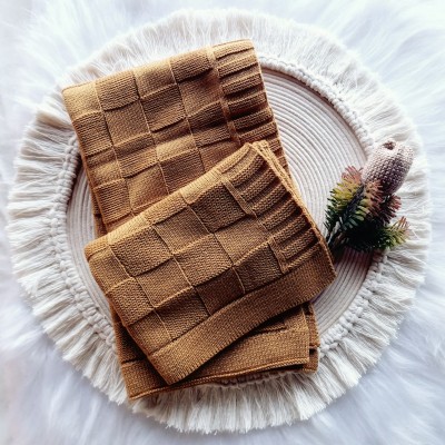 Manta Quadrada Couro