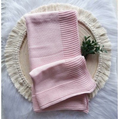 Manta Lisa Rosa Bebê