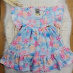 Vestido Floral Azul