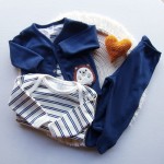 Conjunto Três Peças Bordado Leão